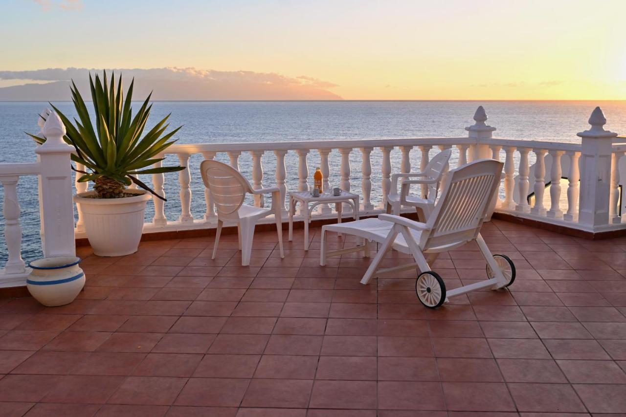 1St Line Sea View & Rooftop - Arena Puerto de Santiago  Exterior photo