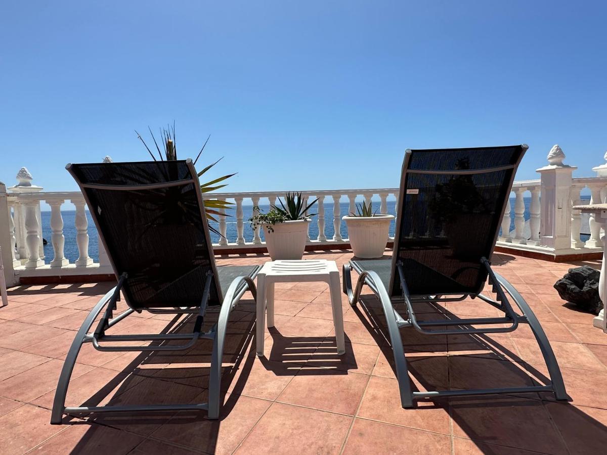 1St Line Sea View & Rooftop - Arena Puerto de Santiago  Exterior photo