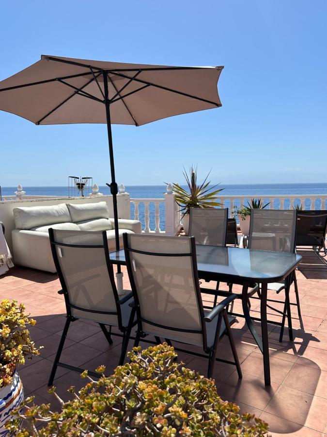 1St Line Sea View & Rooftop - Arena Puerto de Santiago  Exterior photo