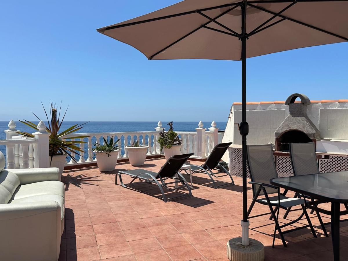 1St Line Sea View & Rooftop - Arena Puerto de Santiago  Exterior photo